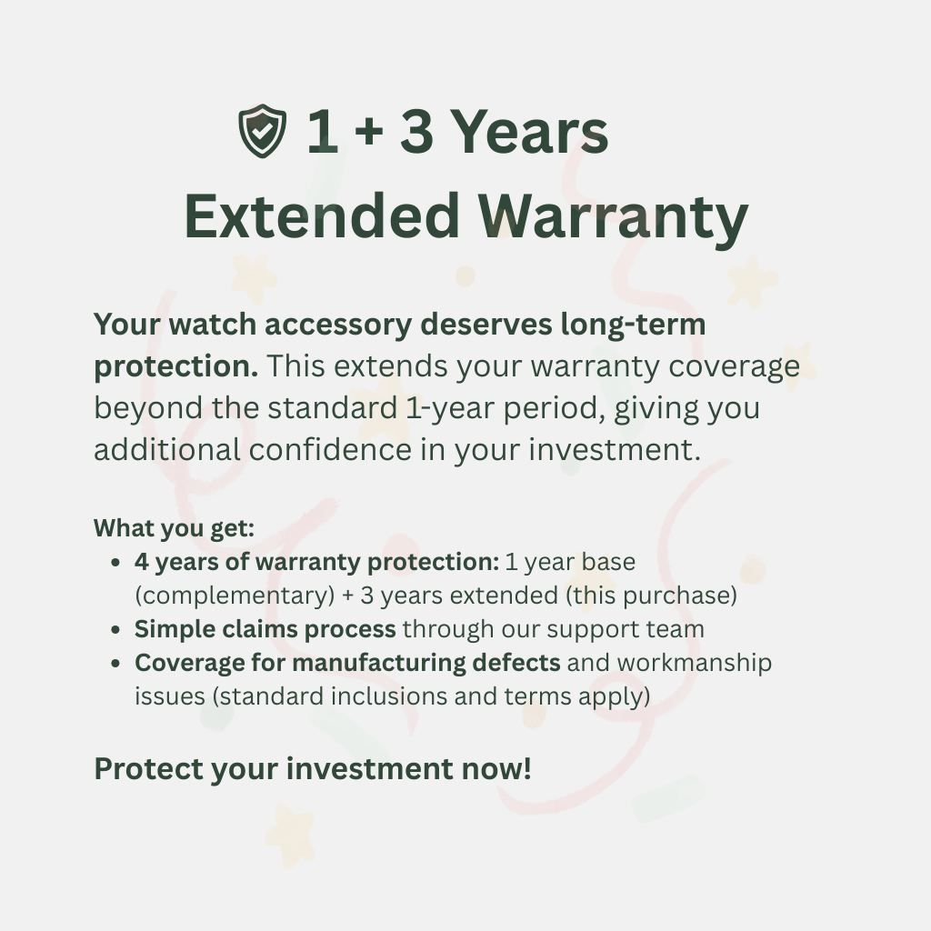 3 Years Extended Warranty